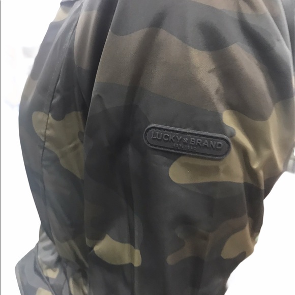 Lucky Brand Hooded Anorak Jacket S M - Picture 4 of 7